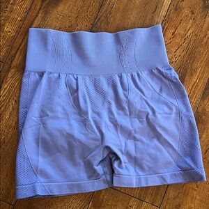 Women's Purple High-Waisted Shorts